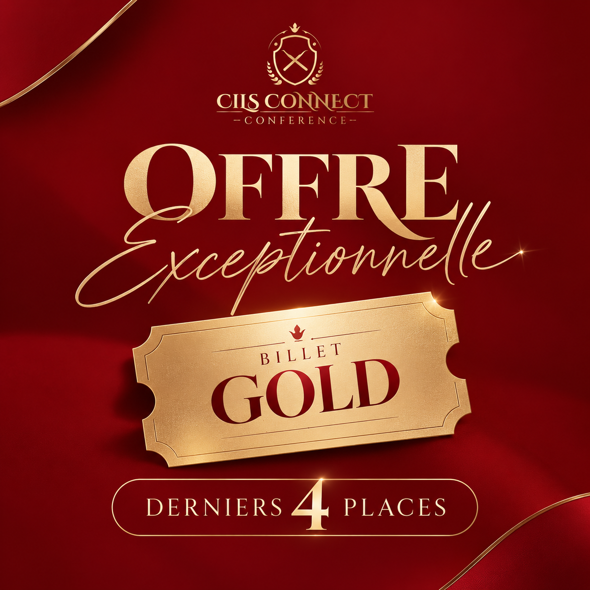 Inscription Promotionnelle Cils Connect - GOLD